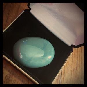 Polished jade stone